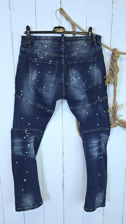 Nova Patch Jeans Blå