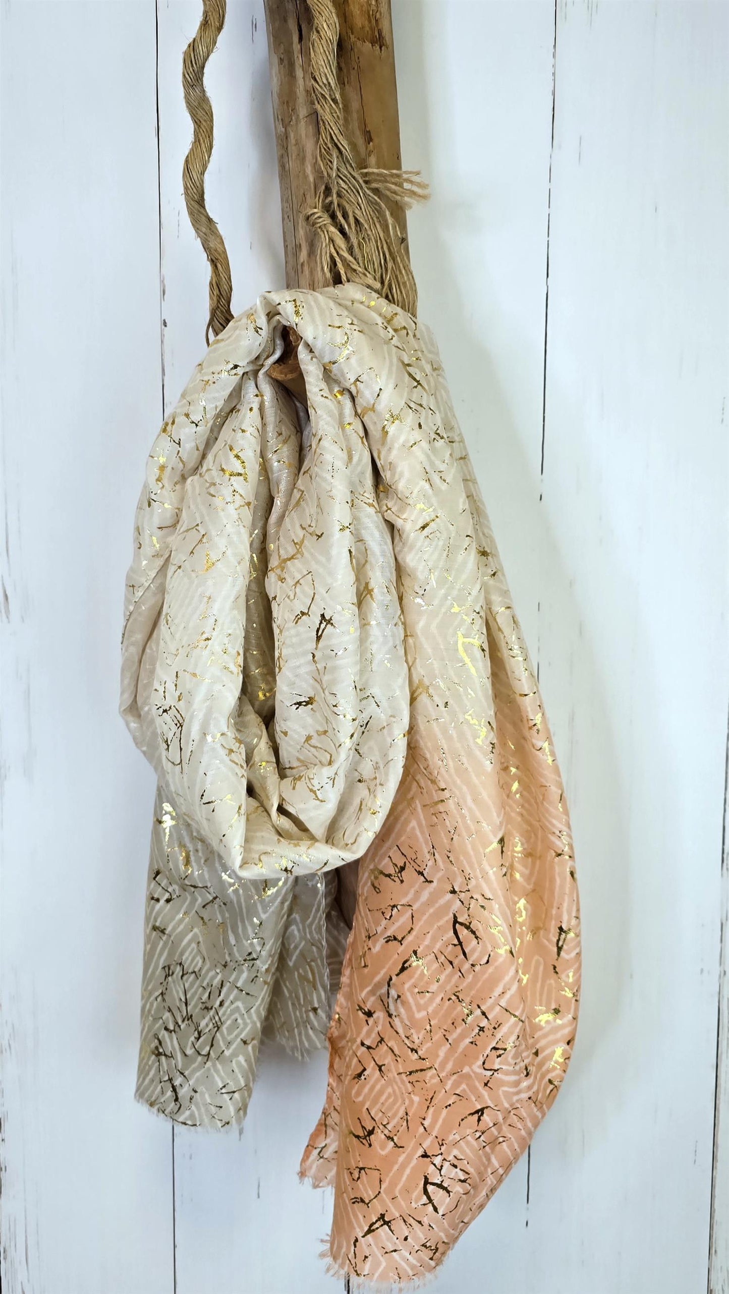 Cassie skjerf dus orange