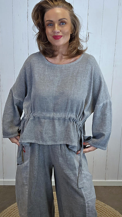 Andrea topp grå
