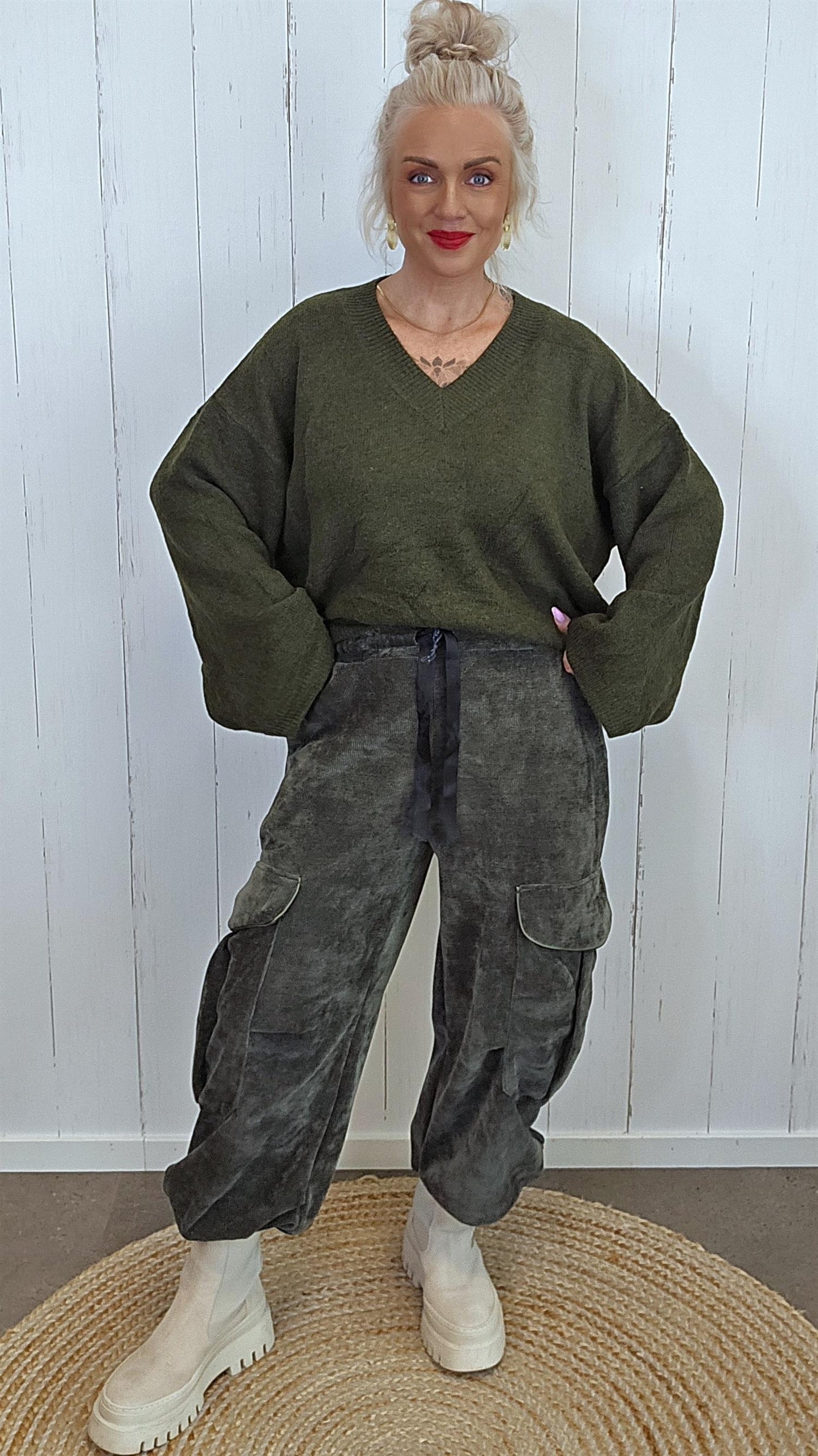 Kajsa  bukse kaki