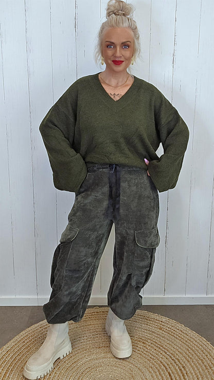 Kajsa  bukse kaki