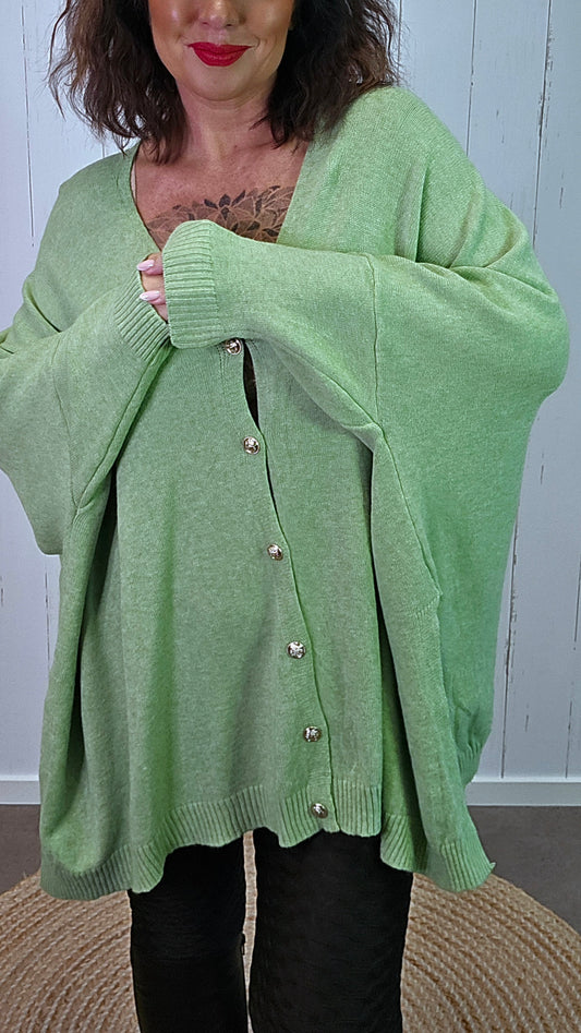 Enya cardigan grønn