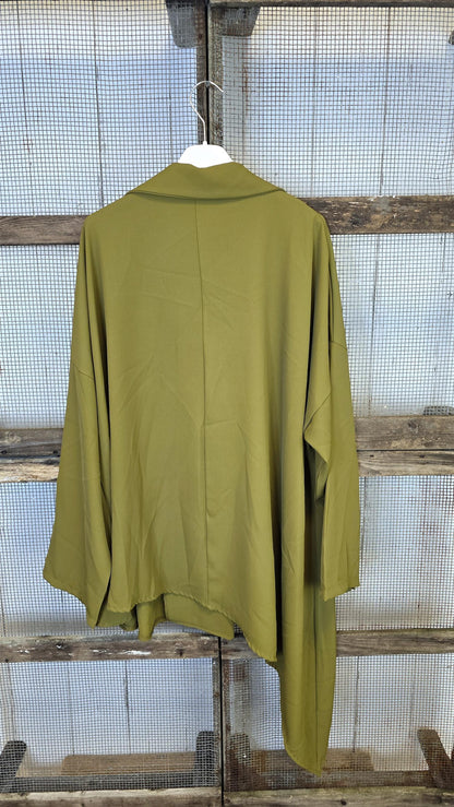 Quinn asymmetrisk blazer Grønn