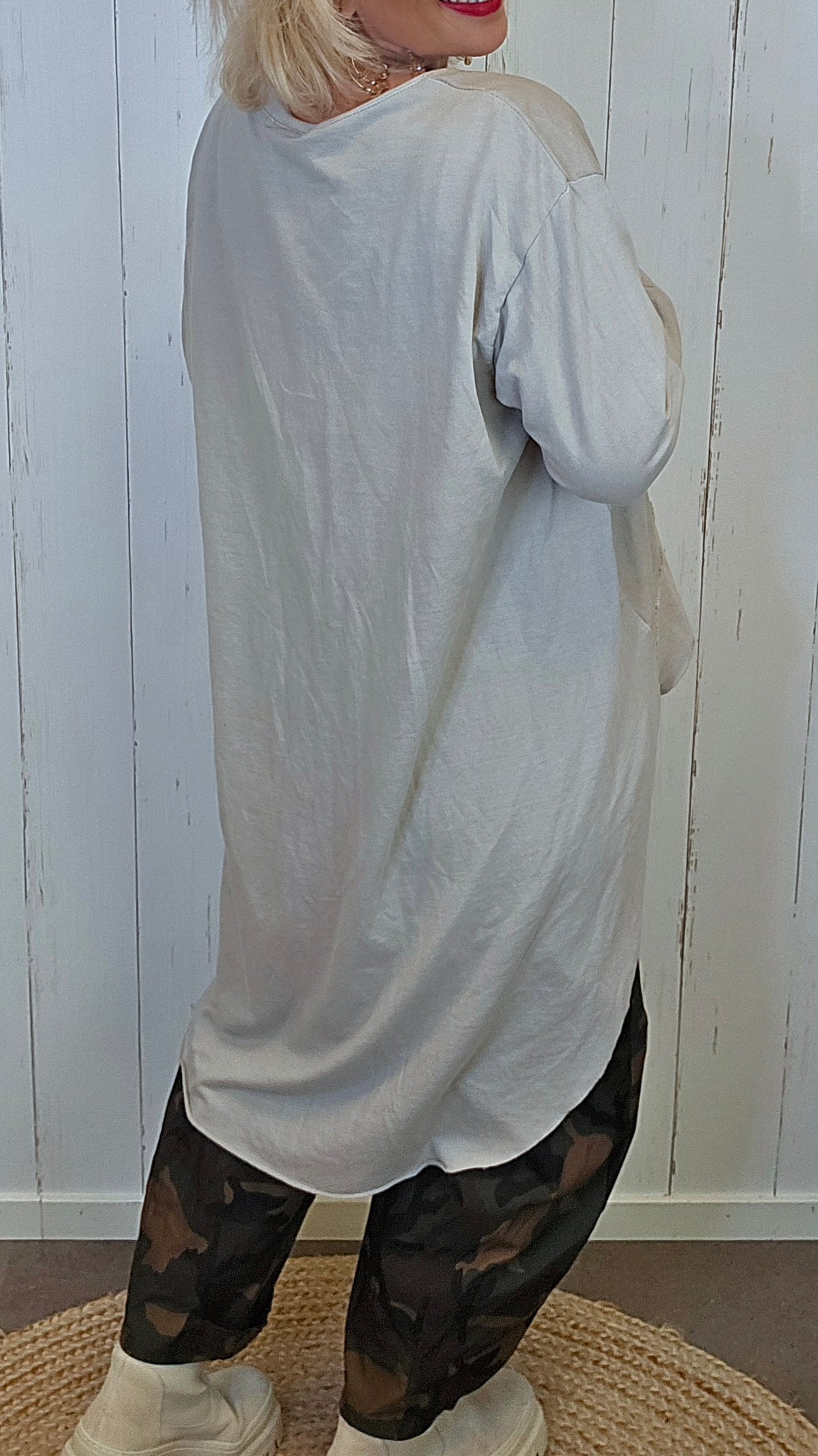 Isla topp beige