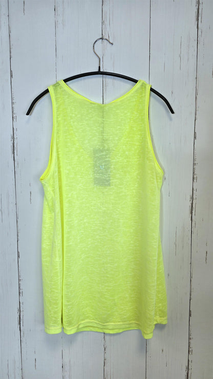 Dina singlet basic Neon gul