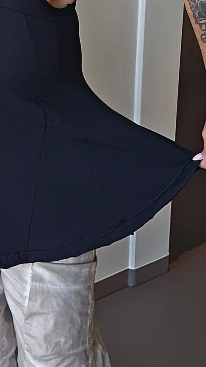 Tütü topp svart
