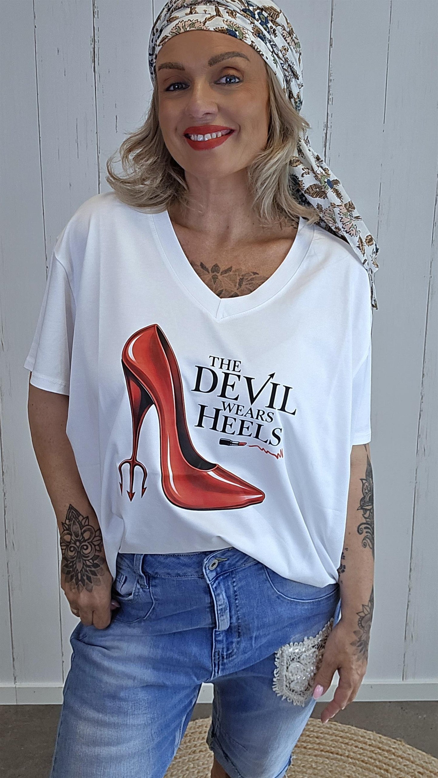 Cassandra t-skjorte hvit