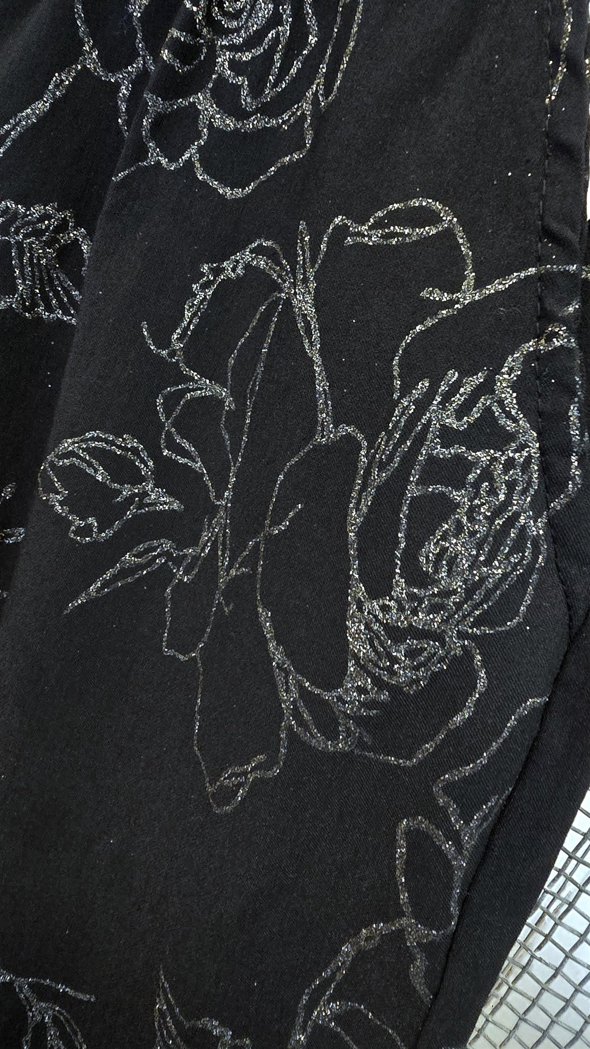 Rose stretch bukse svart