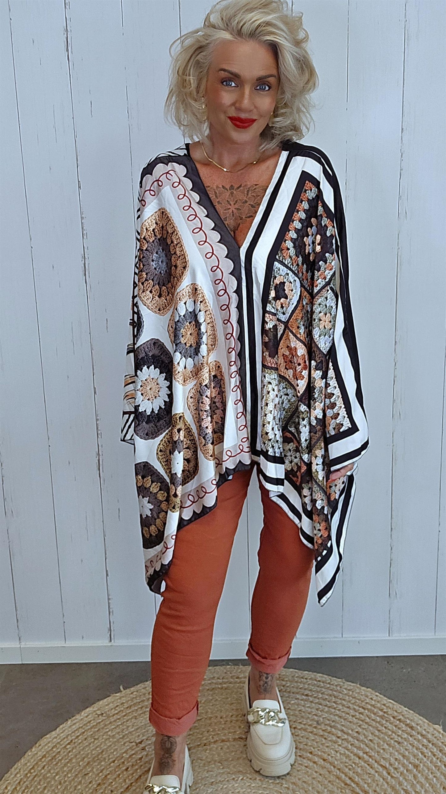 Stella Poncho topp