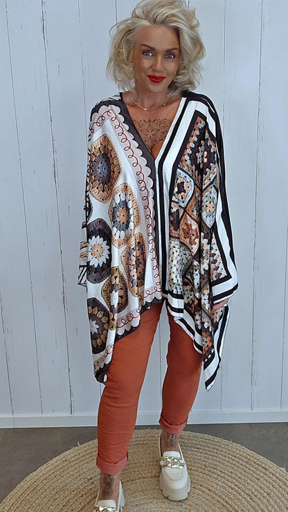 Stella Poncho topp