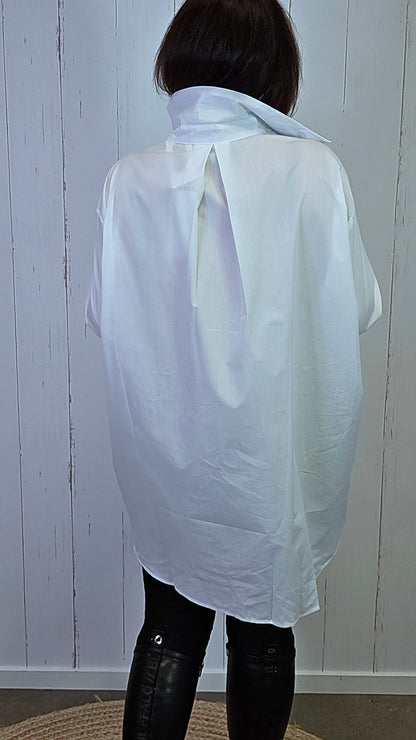 Anna klassisk skjorte hvit