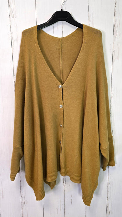 Enya cardigan mustard