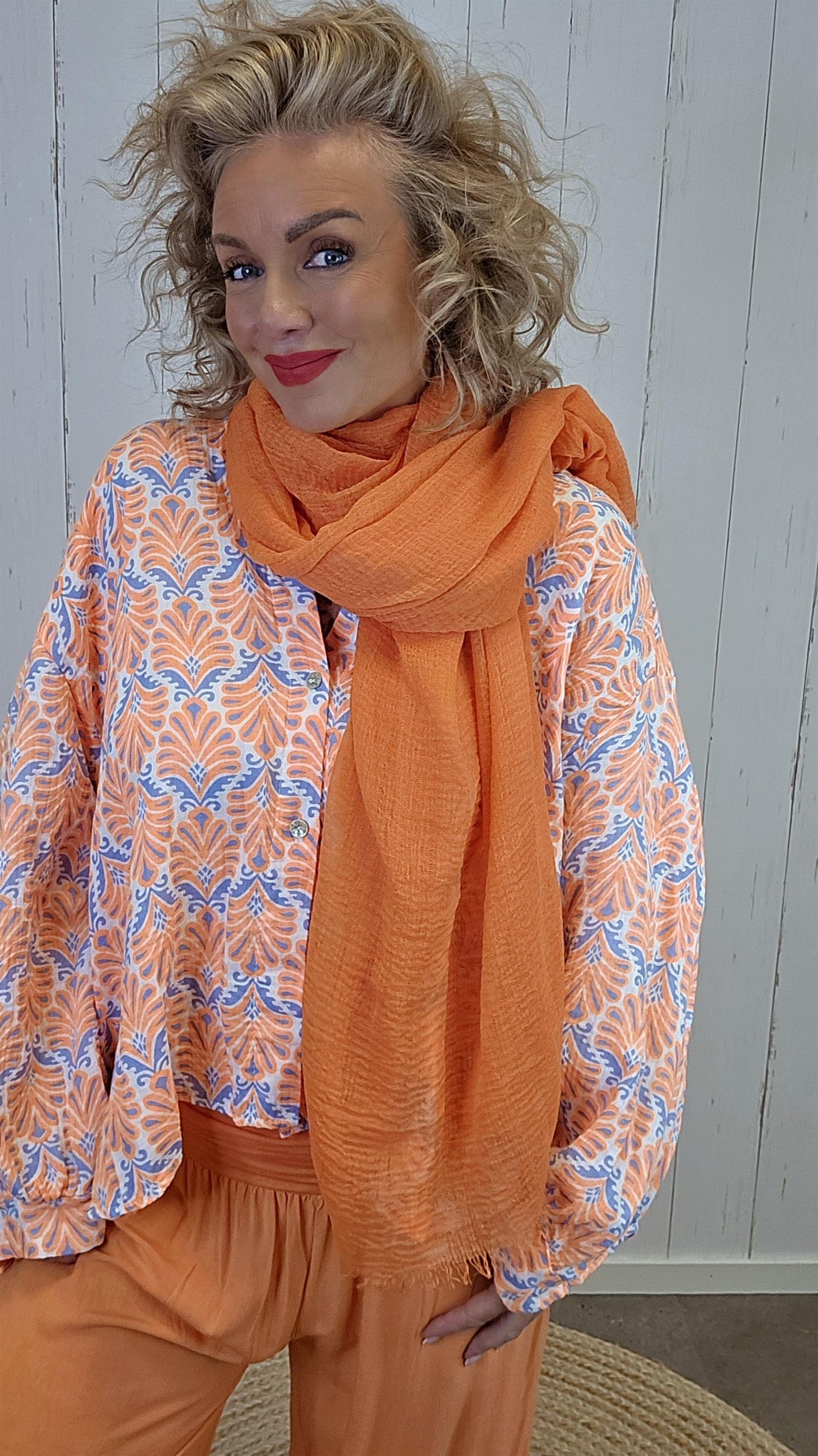 Izzy skjerf orange