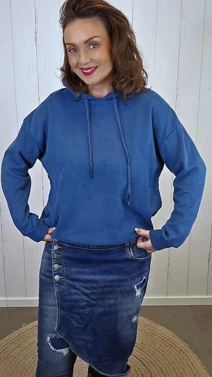 Beverely Hette Genser Blå