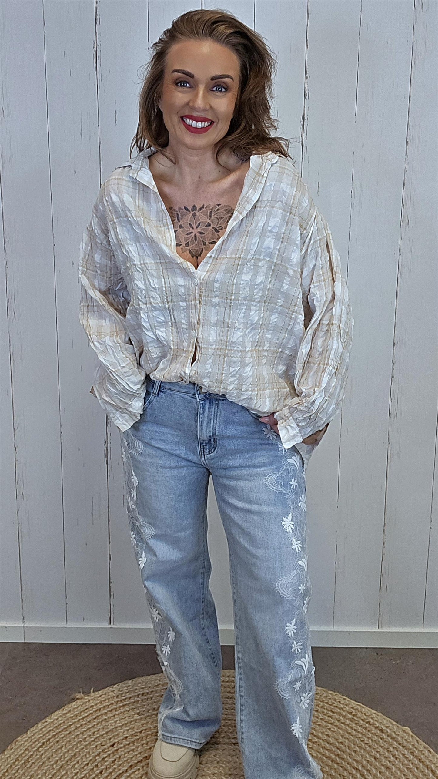 Wendy skjorte beige