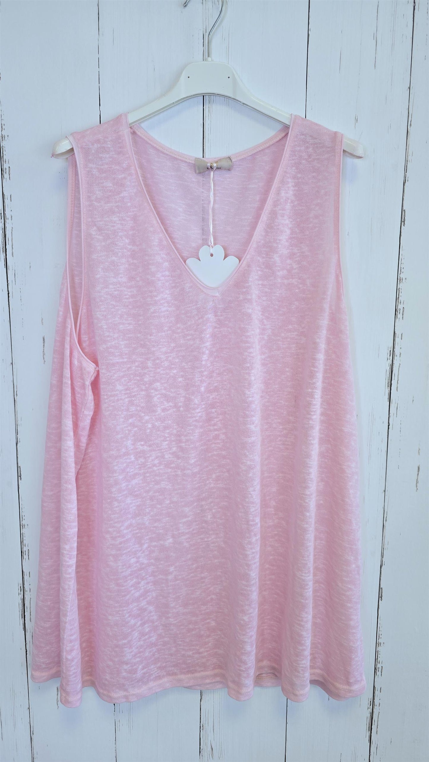 Laura singlet basic rosa