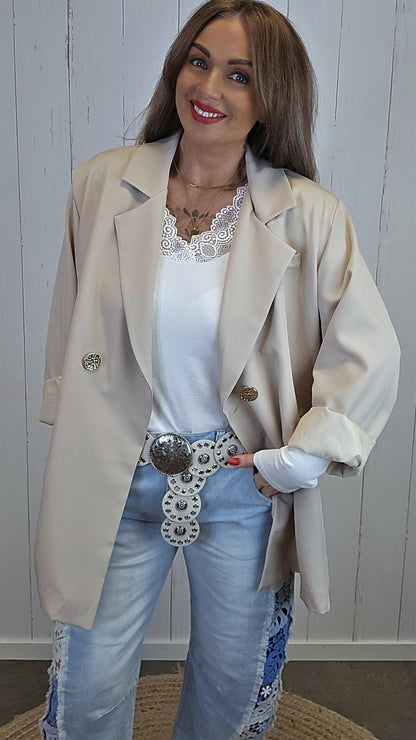 Tina blazer beige