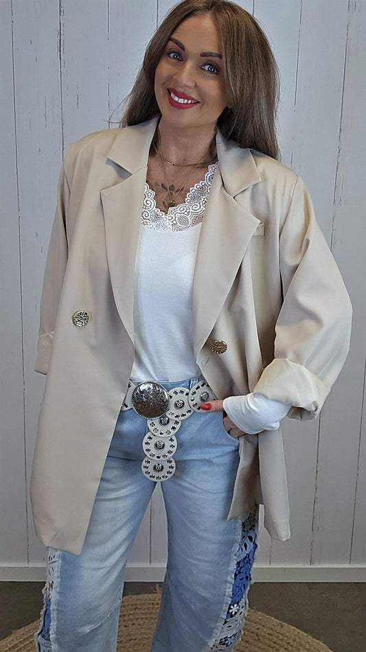 Tina blazer beige