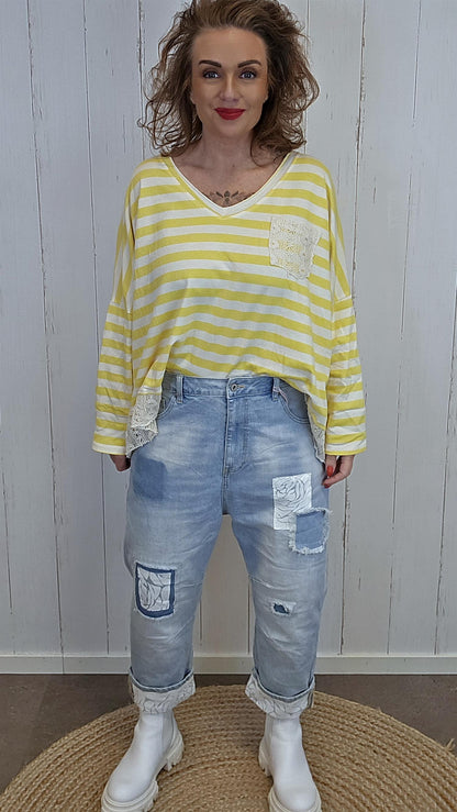 Aveline jeans lysblå