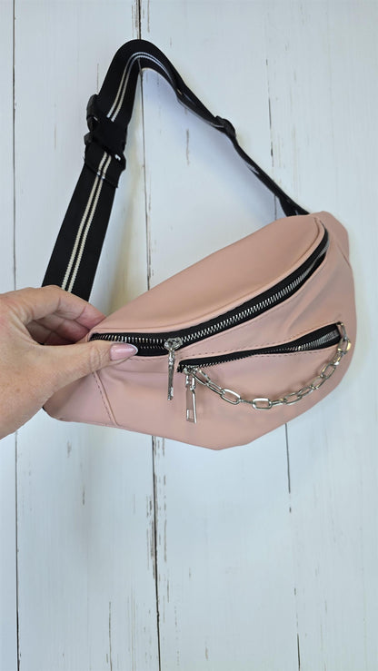 Julia belte veske rosa