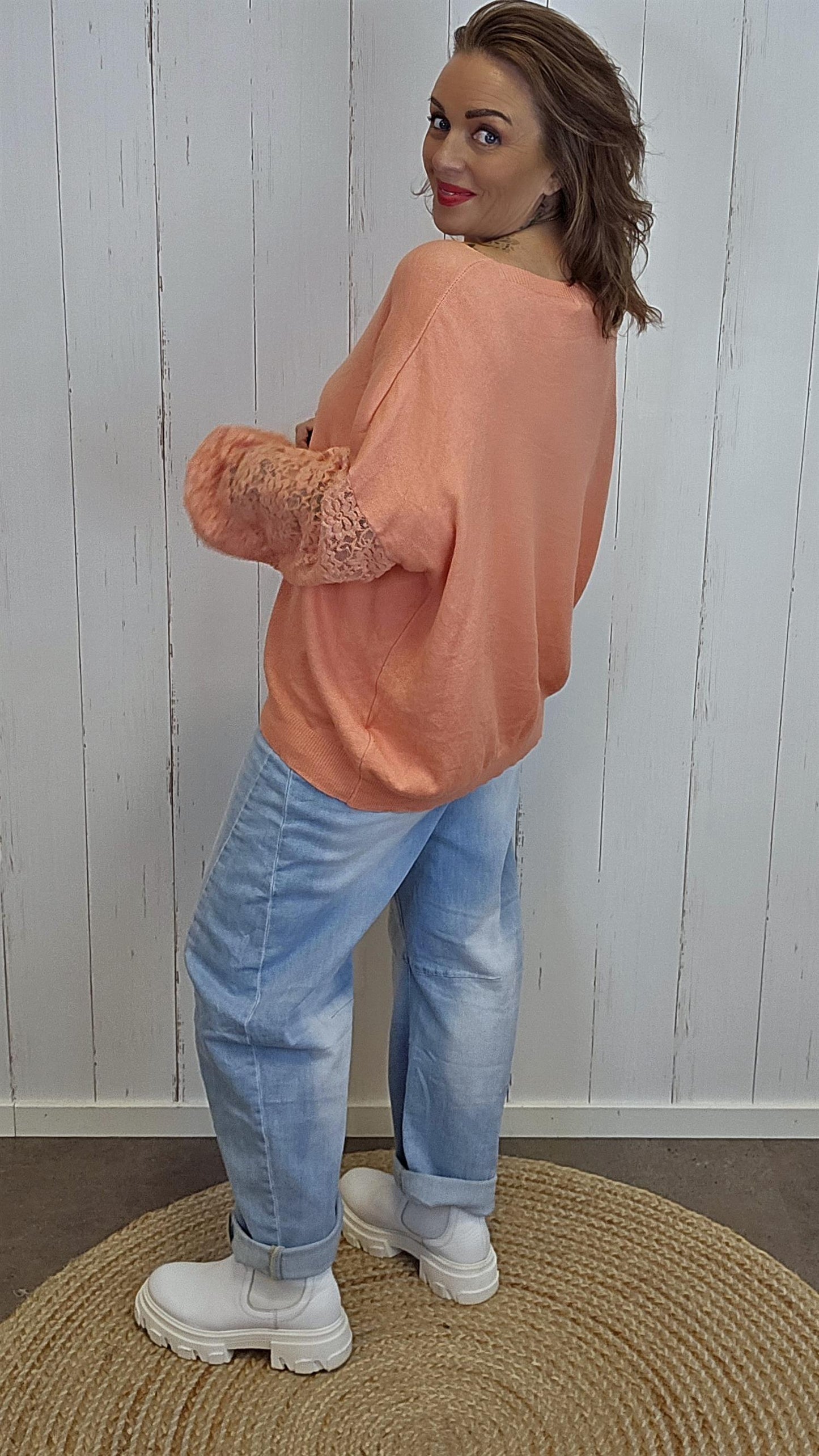 Sofia genser oransje