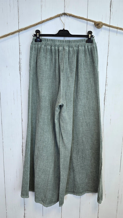 Line bukse lys grønn