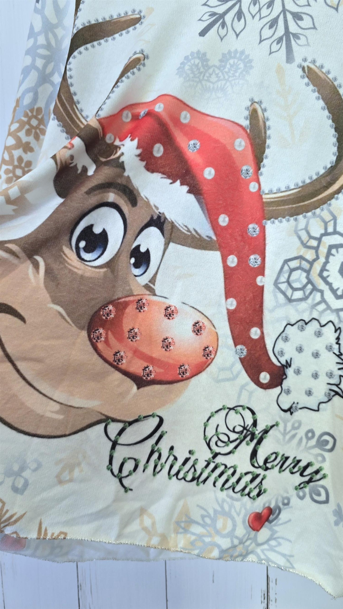 Reinsdyr Julegenser Hvit