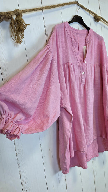 Rikke bluse rosa