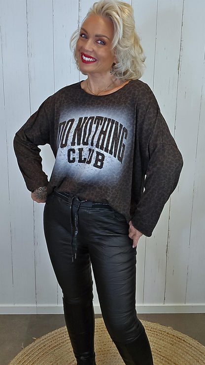 Do Nothing Club leo topp Brun