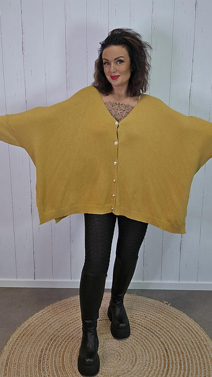 Enya cardigan mustard