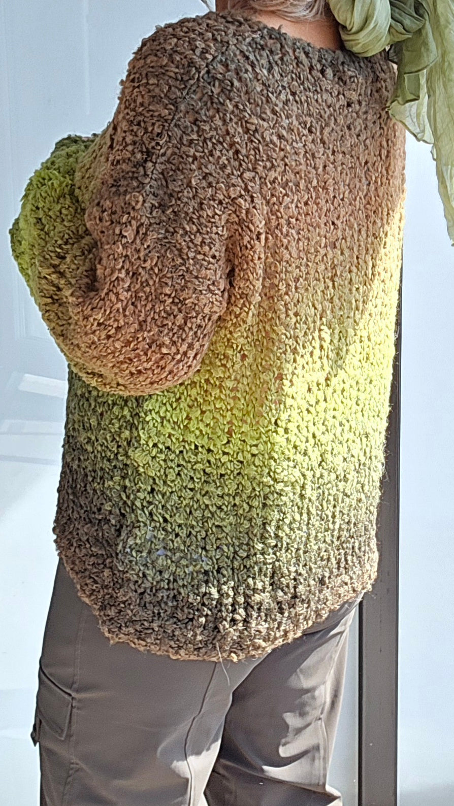Cozy colour block pullover