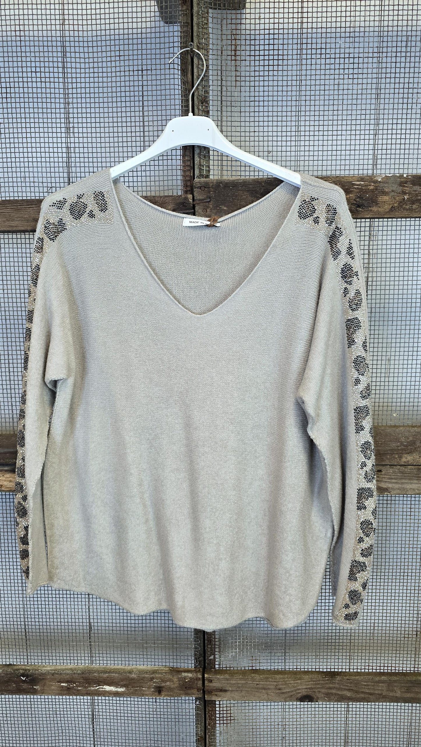 Evelina Genser lys taupe