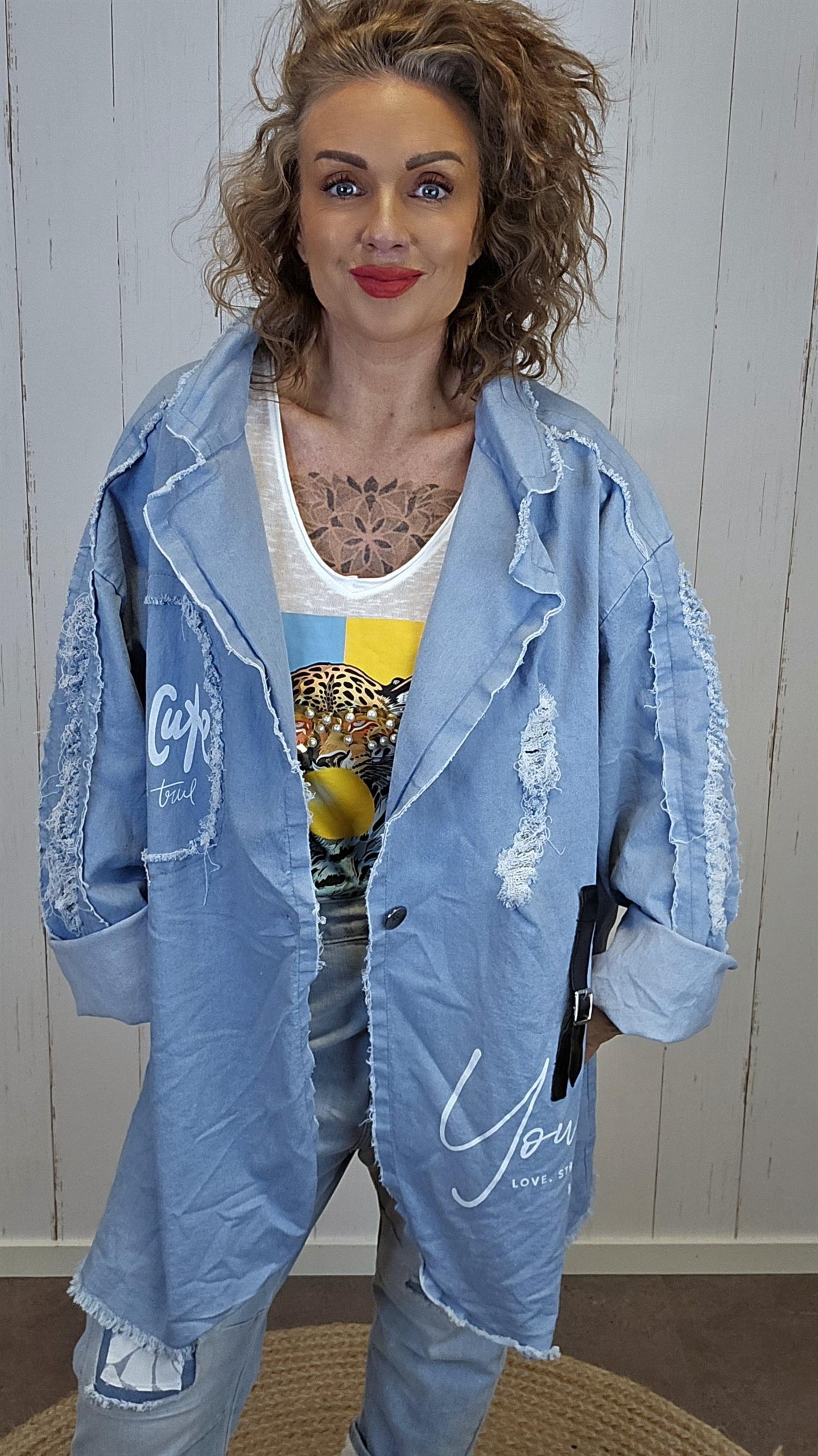 Nora denim jakke