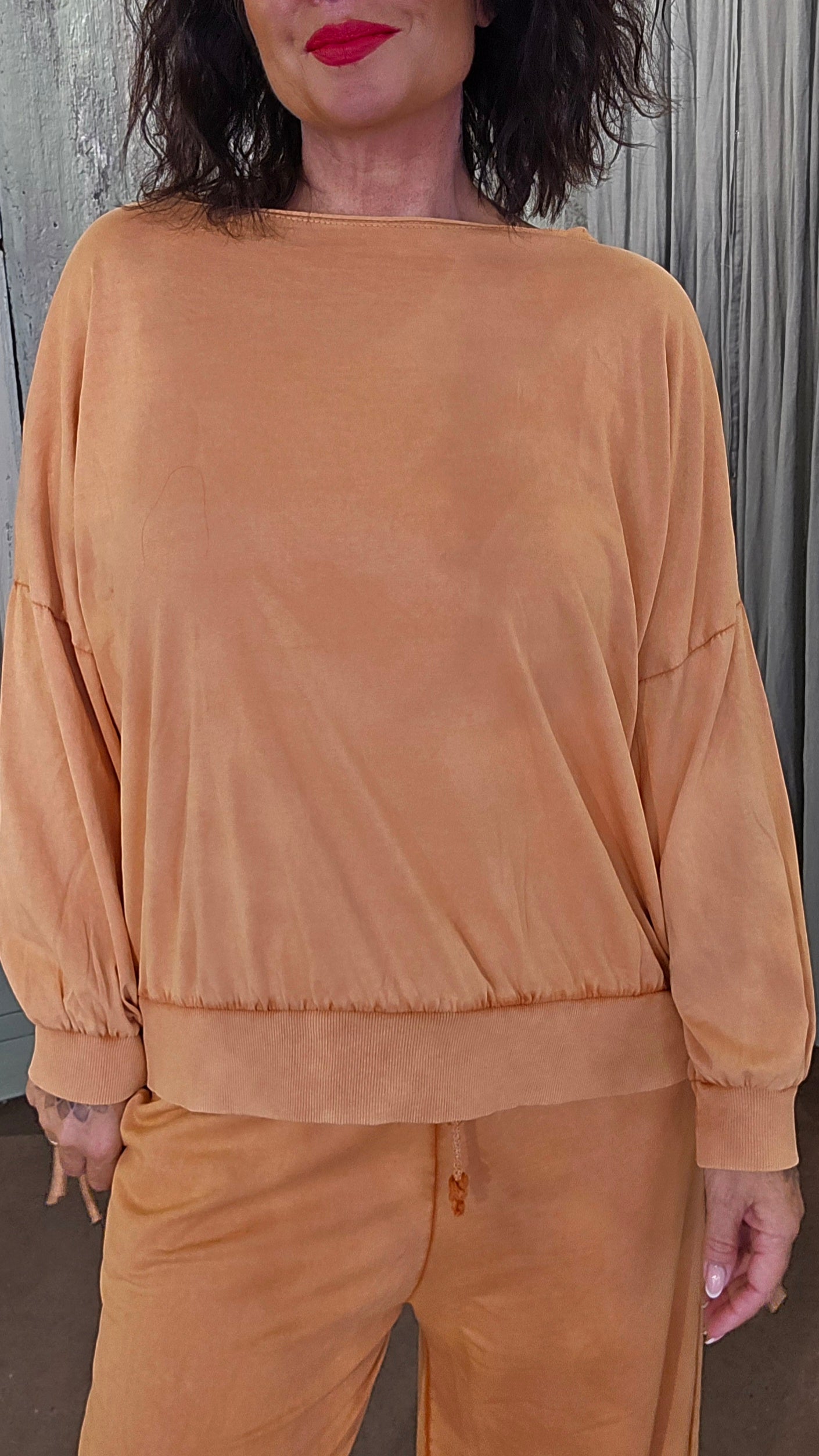Indiali genser orange