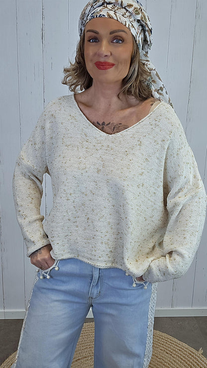 Felicia genser beige
