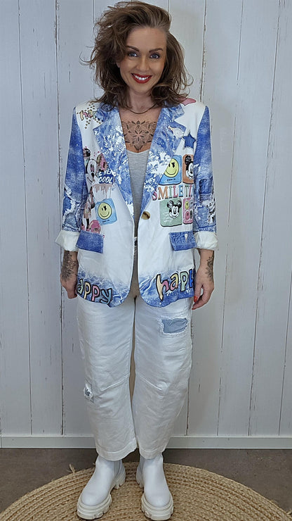 Klara Mickey Mouse blazer