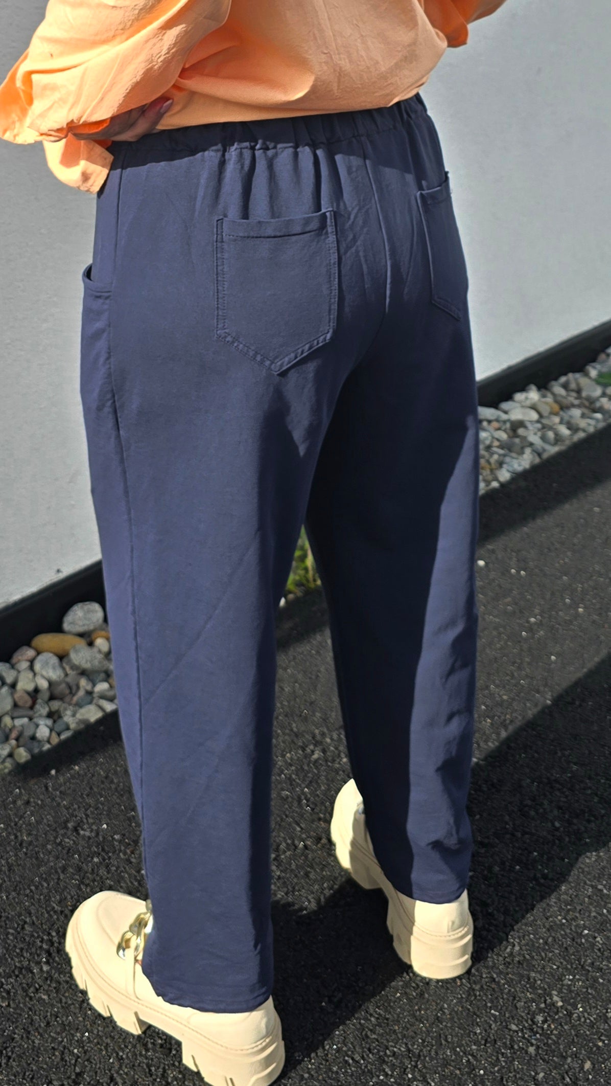 Sofie jogger bukse navy