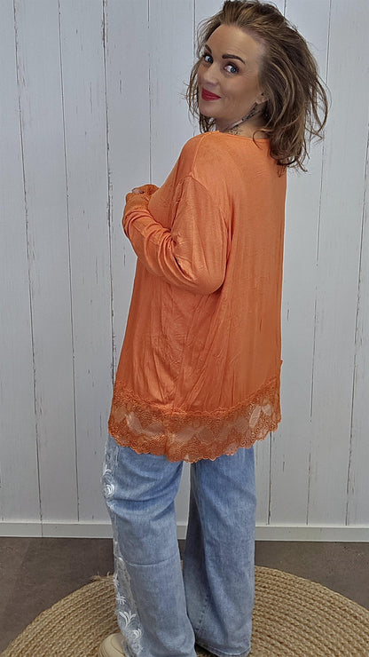 Frenchy topp orange