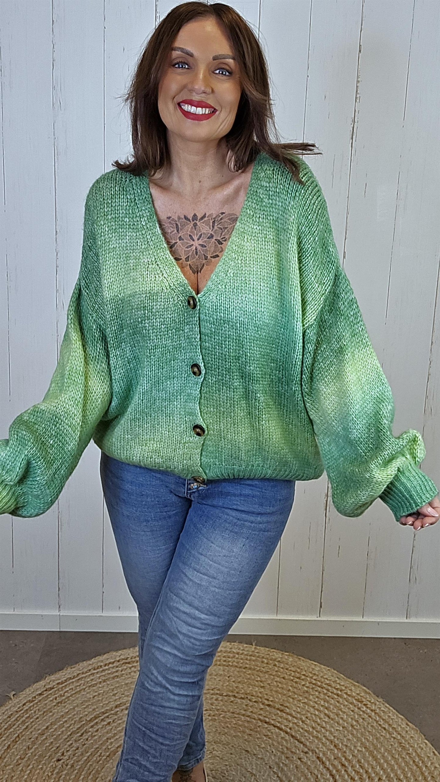 Melody cardigan grønn