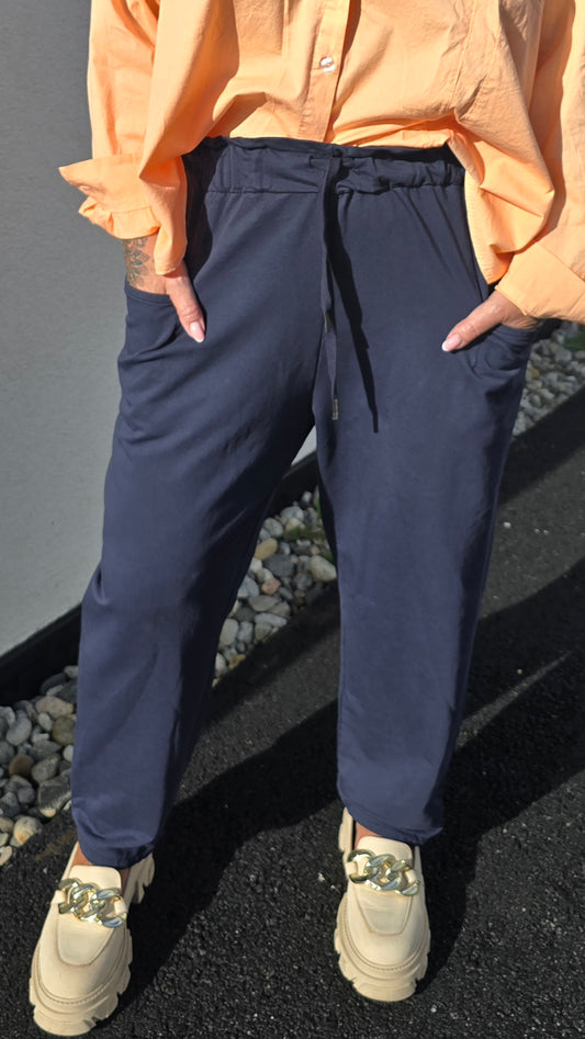 Sofie jogger bukse navy