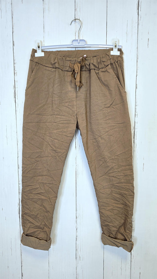 Evelina bukse camel