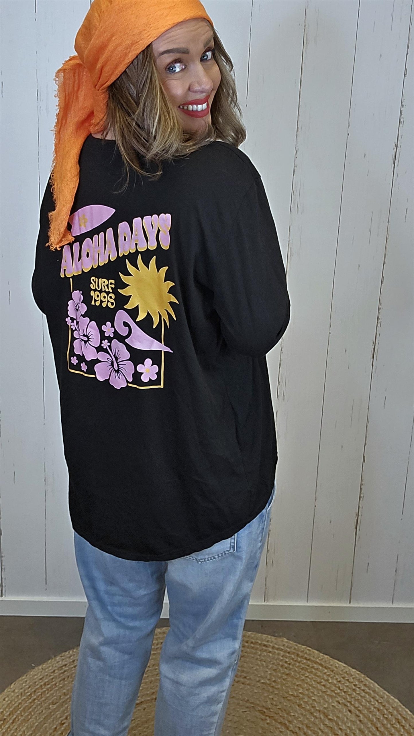 Aloha  genser svart