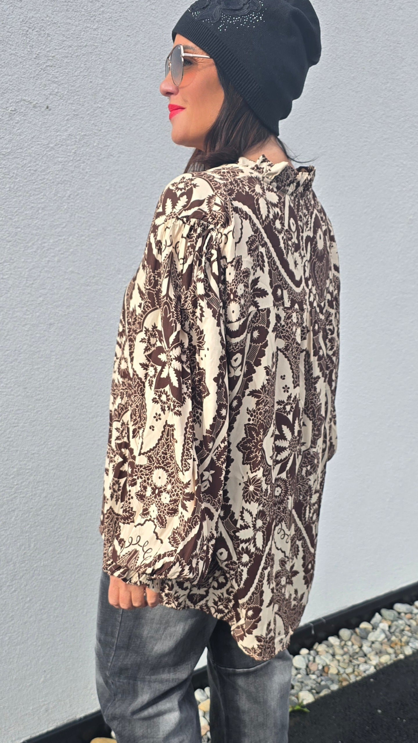 Belle skjorte brun