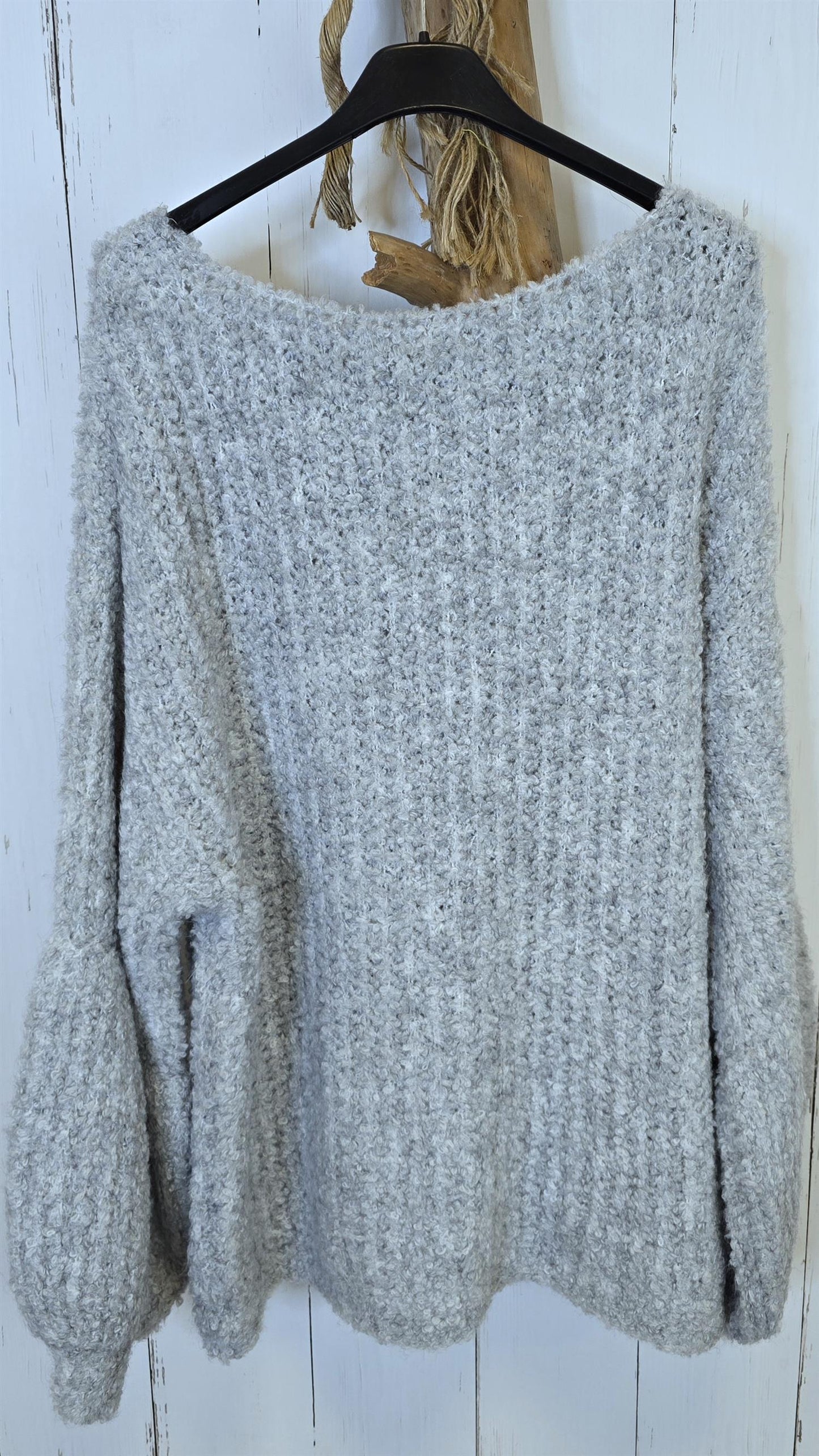 Elvira Bouclégenser grå