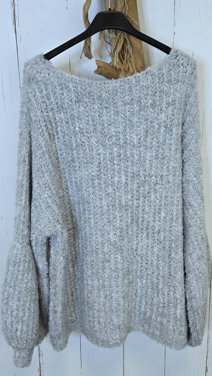 Elvira Bouclégenser grå