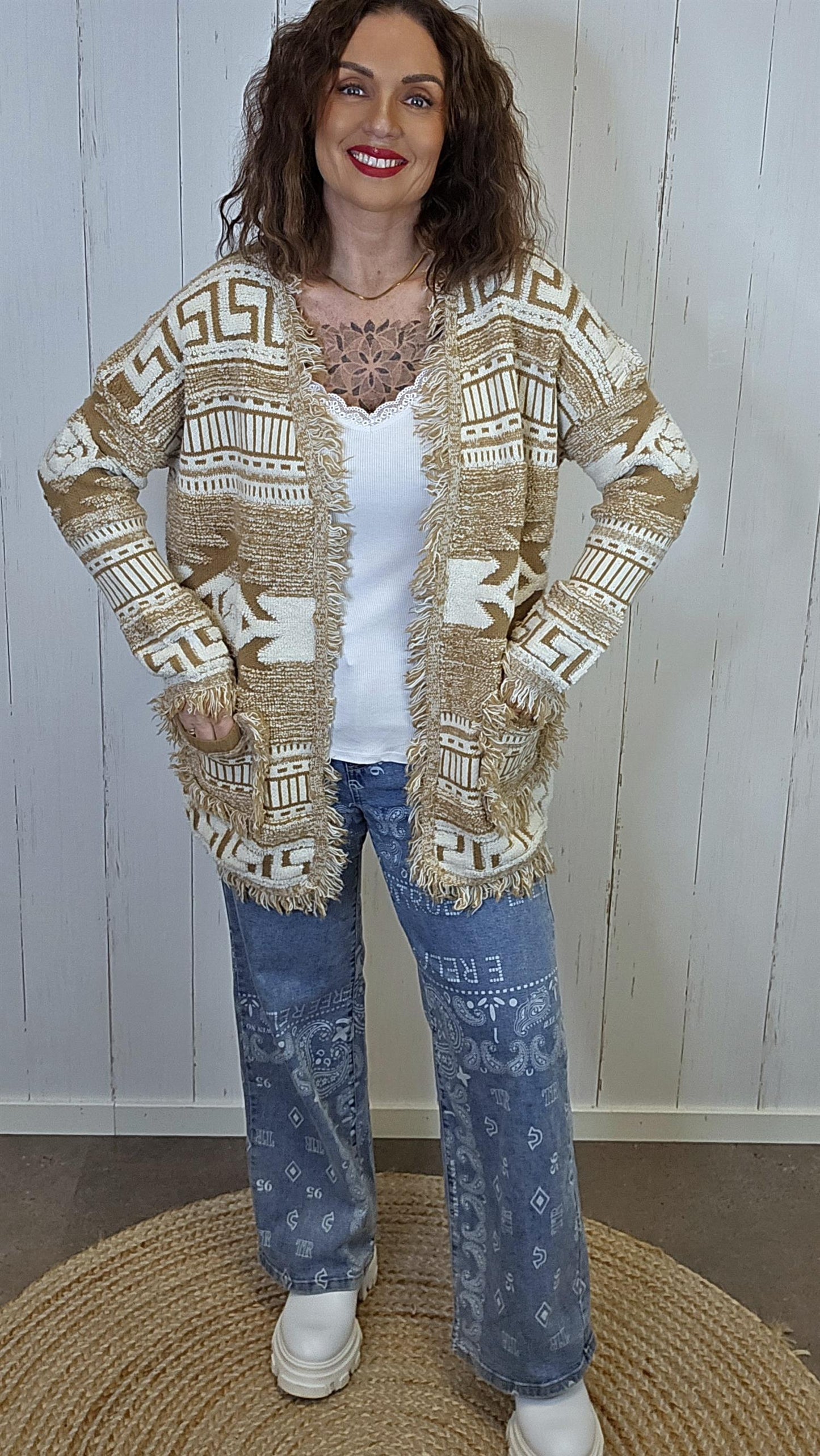 Serena Strikket Cardigan