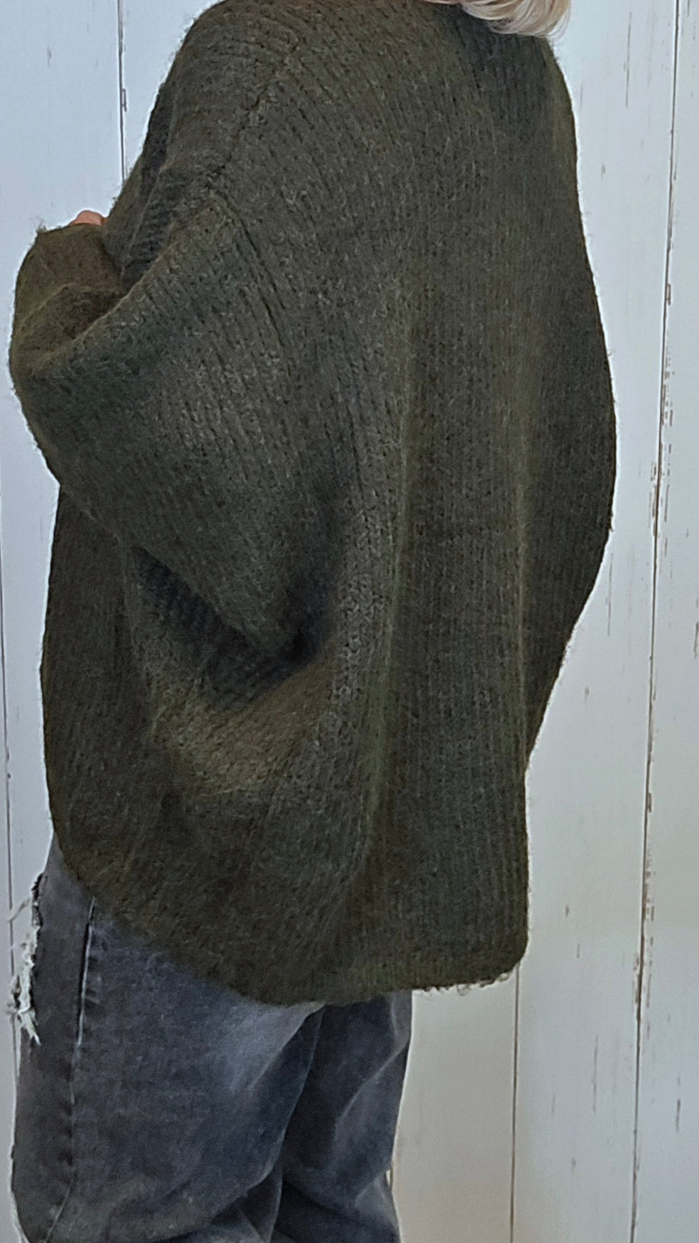 Stine genserjakke grønn