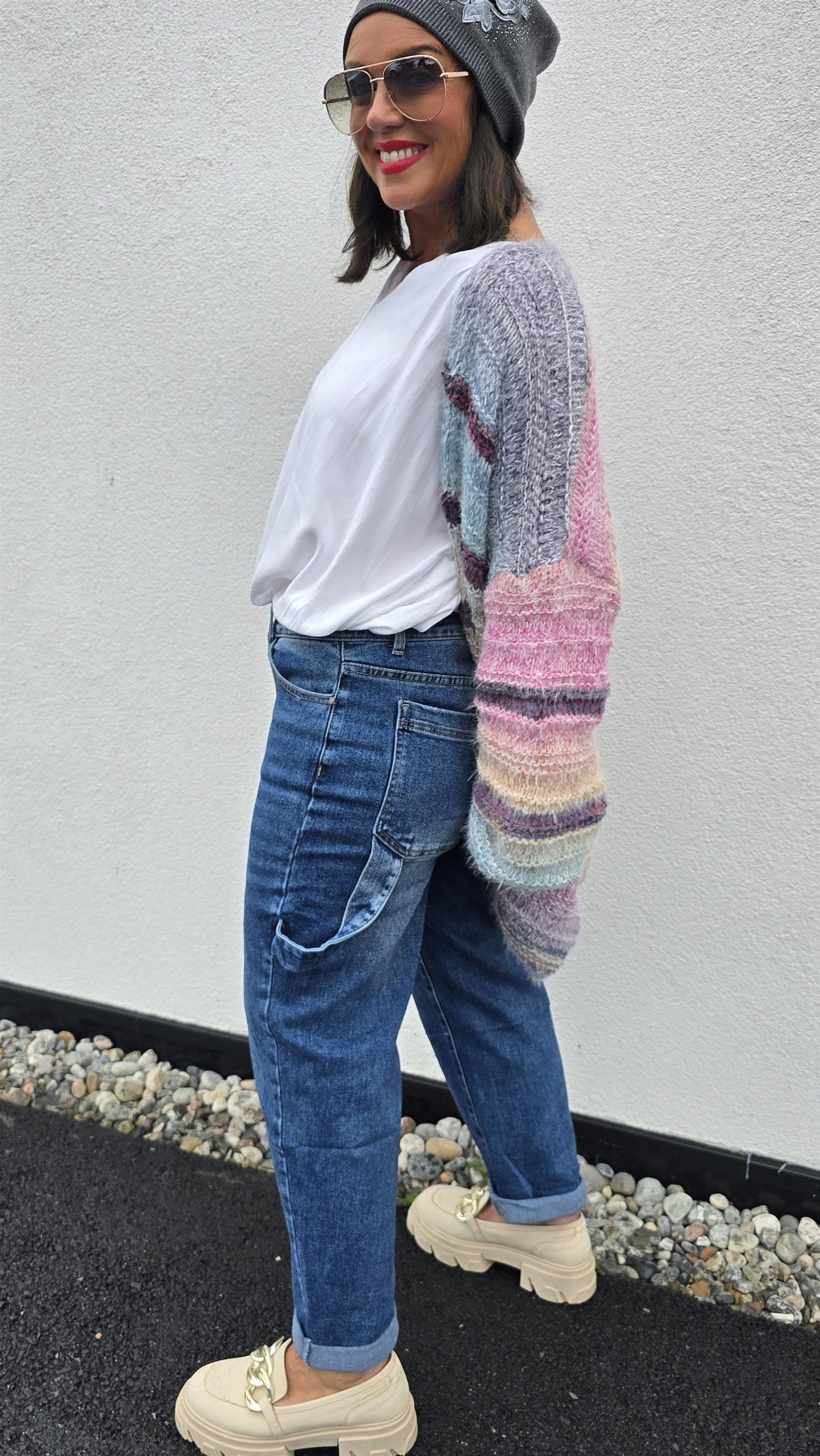Rebekka jeans mørk blå