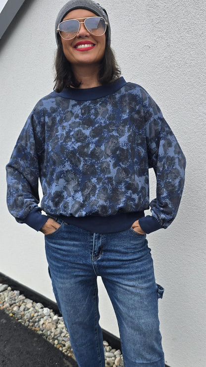 Makaya genser navy