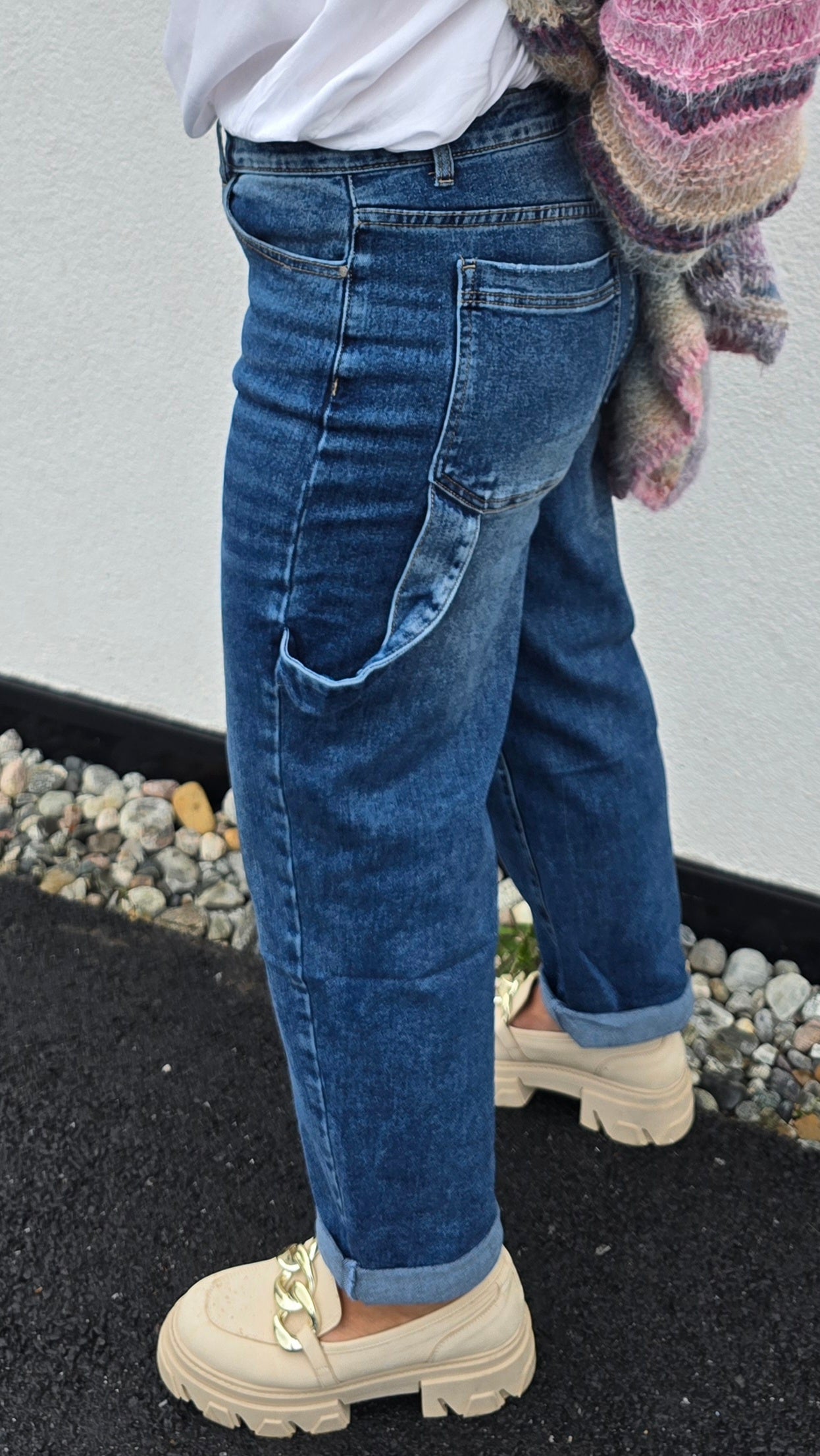 Rebekka jeans mørk blå